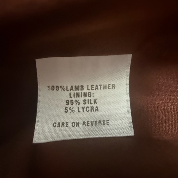 St. John Sport Lamb Leather Studded Jacket L - Picture 4 of 7